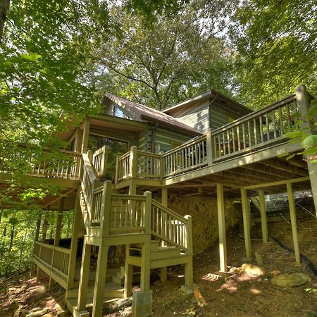 Waywish Waterfront Cabin In Blue Ridge Mountains Exteriör bild