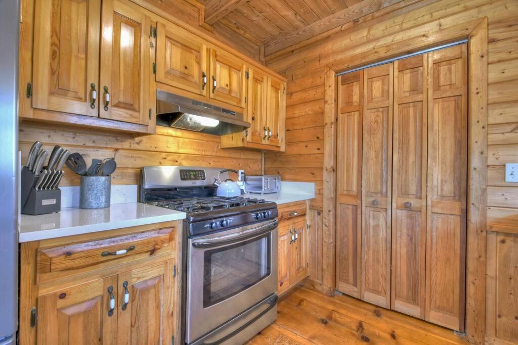 Waywish Waterfront Cabin In Blue Ridge Mountains Exteriör bild