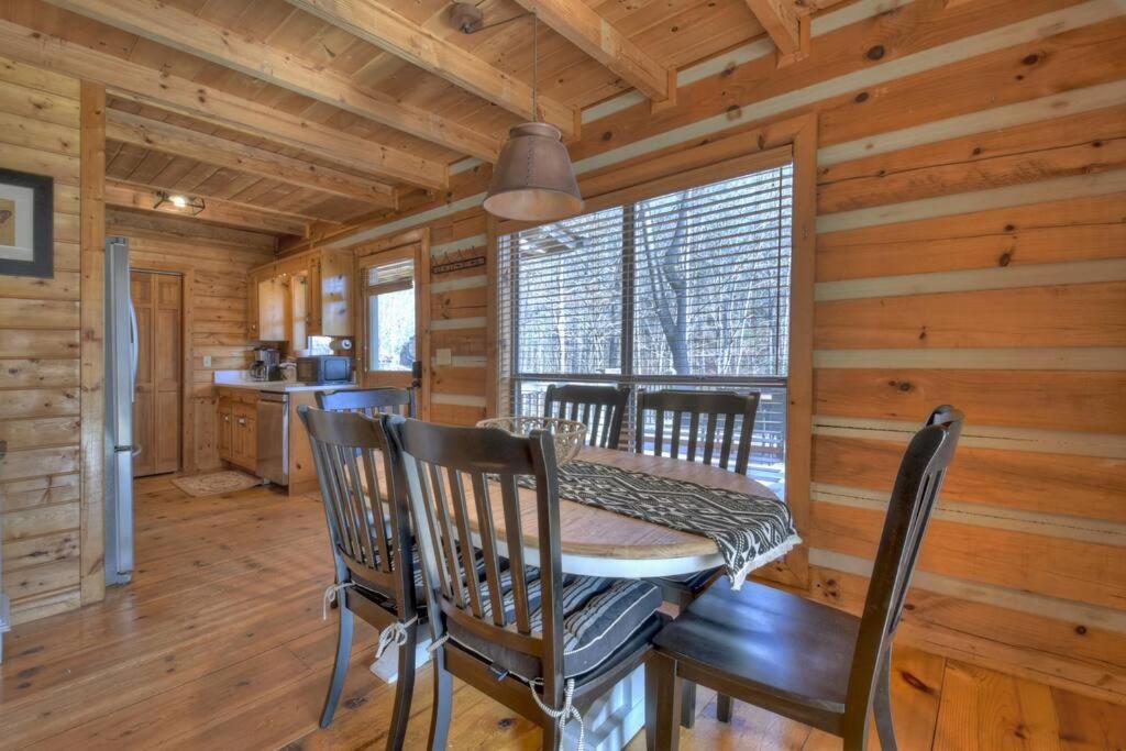 Waywish Waterfront Cabin In Blue Ridge Mountains Exteriör bild