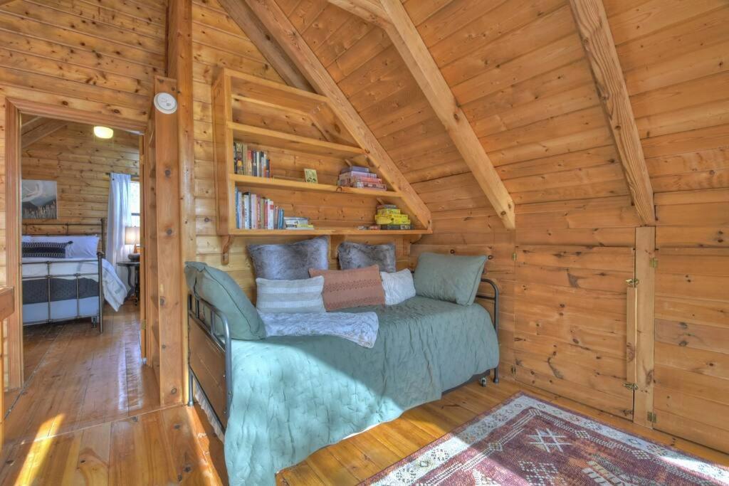 Waywish Waterfront Cabin In Blue Ridge Mountains Exteriör bild
