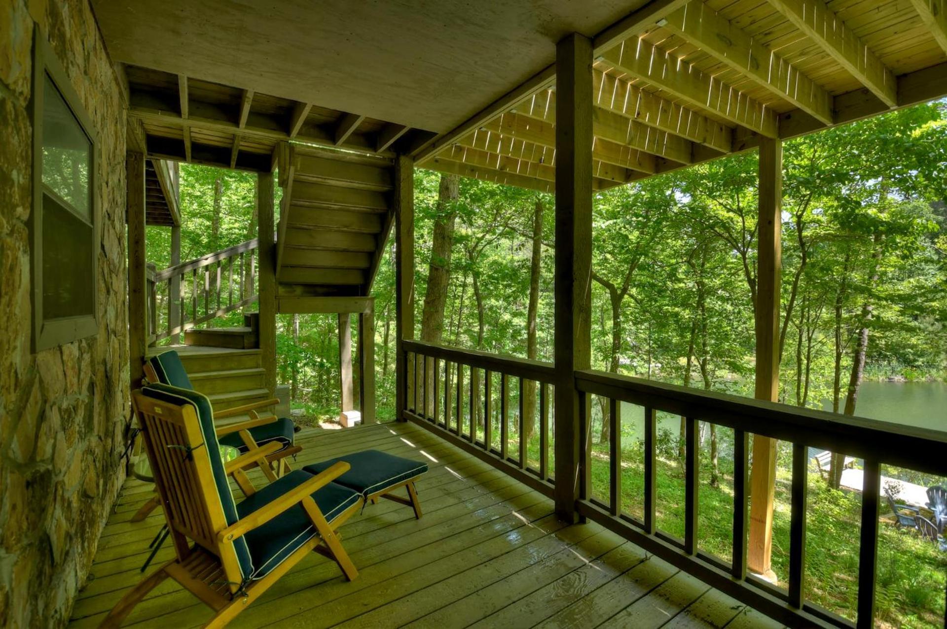 Waywish Waterfront Cabin In Blue Ridge Mountains Exteriör bild
