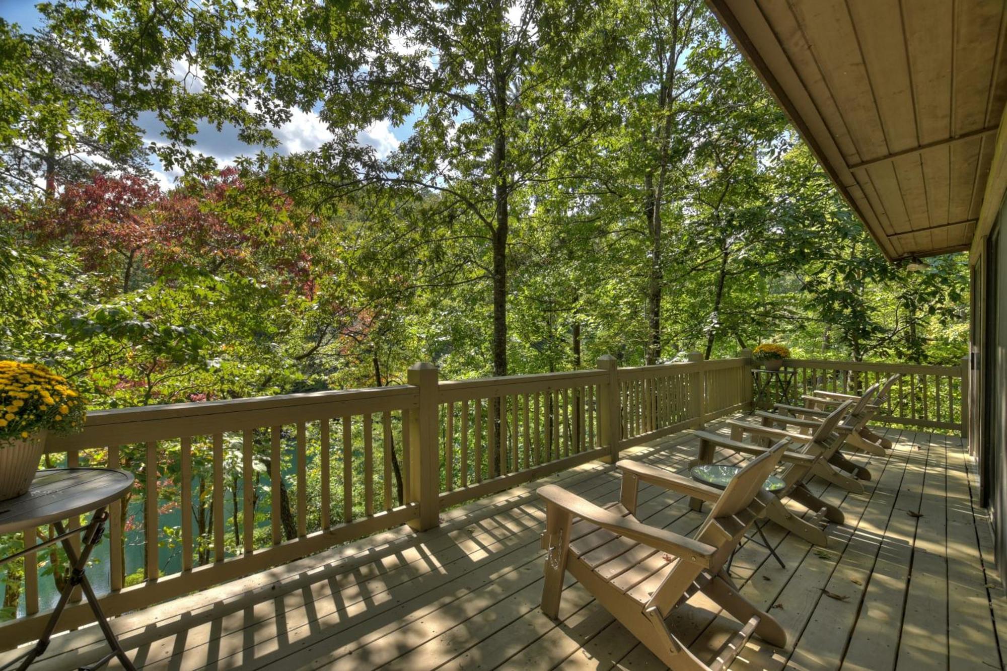 Waywish Waterfront Cabin In Blue Ridge Mountains Exteriör bild